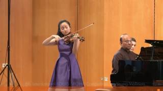 Wieniawski Violin Concerto No 21st movementSpohr Competition [upl. by Tingey]