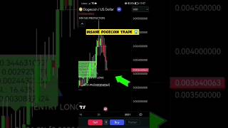 Crazy Dogecoin Trade 😱 crypto trading [upl. by Shama]