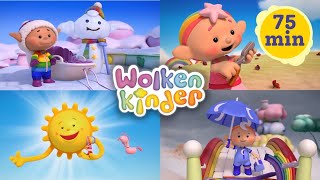 ☀️🍁🌸❄️ Lernen Sie die Jahreszeiten mit den WolkenKindern kennen  WolkenkinderOffiziell [upl. by Rahman]