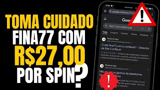 App Fina77 Com Paga Mesmo o Aplicativo Fina77 Com é Golpe Sim Plataforma Fina77 Com é Confiável [upl. by Ibok]