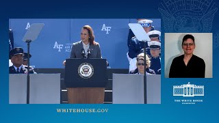 Vice President Harris Delivers the Keynote Address at the US Air Force Academy Graduation Ceremony [upl. by Gabrila]