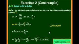 Matemática  Aula 38  Triângulos  Pontos Notáveis  Parte 2  Final [upl. by Kirre448]