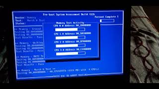 Dell laptop repair problem preboot system Assessment build 4126 [upl. by Yettie]