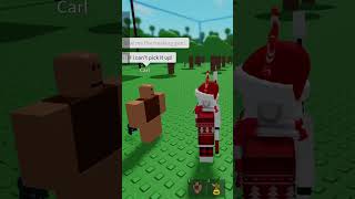 Uncanny Easter Egg in NPCs are becoming smart Roblox shorts roblox npc npcsarebecomingsmart [upl. by Danczyk101]