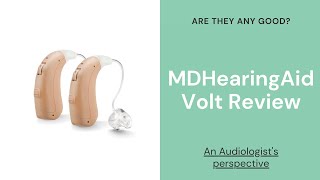 MD Hearing Aid Volt Review  Rechargeable Hearing Aids [upl. by Llebanna]