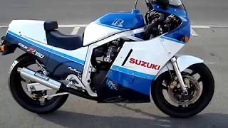 SUZUKI GSXR 750 1987 GR75A Sound VANCEampHINES [upl. by Yelsna]