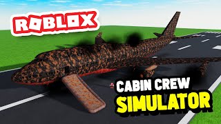 The CRASH LANDING Emergency In Cabin Crew Simulator Roblox [upl. by Petronella]