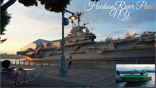 Hudson River Park Pier 84 Intrepid NY 2024 [upl. by Ahtel]