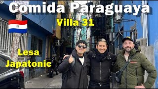 COMIDA PARAGUAYA en la VILLA 31 con LESA y JAPATONIC 🇵🇾 [upl. by Vil]