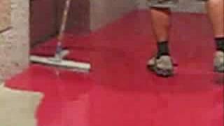 ConcreteArtisanscom  Ardex Pandomo Red floor [upl. by Naujd]