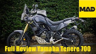 Review Test Yamaha Tenere 700 Motorcycle Adventure Dirtbike TV [upl. by Nay554]