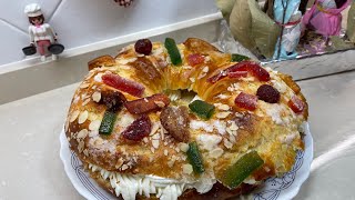 ROSCÓN DE REYES SENCILLO CON LECHE CONDENSADA [upl. by Hinch514]