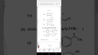 Application of Spectroscopy chemistry MSc Kolhan University previous year question paper 2022 sem 4 [upl. by Bennir]