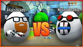 Hazmatt vs Kilzomatic  Shell Shockers [upl. by Wolenik550]