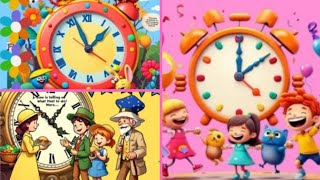 Time SongTime To Rock🎉The Clock Song⏰Tick TockLets Play With Time✨Little Smile Buddies 🌈 [upl. by Beck430]