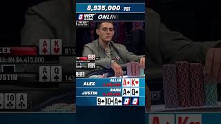 Can He Regain the Chip Lead With This Hand shorts [upl. by Aken]