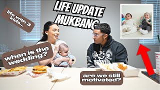 Life Update MUKBANG  Apollos First Playdate Adorable [upl. by Annoeik220]