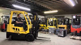 2018 Hyster S50FT 5000lbs Used Forklift  U0886S [upl. by Ilario]