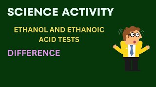 Ethanol And Ethanoic Acid DifferenceTest To Distinguish between Ethanol and Ethanoic acid [upl. by Anifares468]