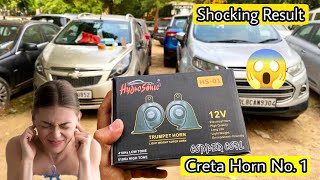 Hydrosonic Horn EP16 😍 NEW CRETA HORN FOR MY CAR 📢 💥 ORIGINAL CRETA HORN🔥SUPER LOUD HORN 📢 [upl. by Giulio]