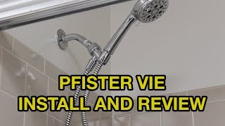 Pfister Vie Shower Head Installation and Review [upl. by Asselem]