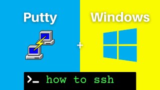 How to Use Putty to SSH on Windows [upl. by Goodman]