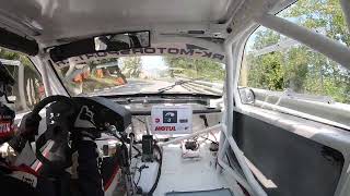 Honda Civic EG K24 Hill Climb Race Car  Onboard Video Anzère 2023 [upl. by Dnumde]