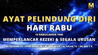 Ayat Pelindung Diri Hari Rabu  Ayat Pelancar Rezeki dan Segala Urusan  Semua Hutang Lunas Cash [upl. by Akinak266]