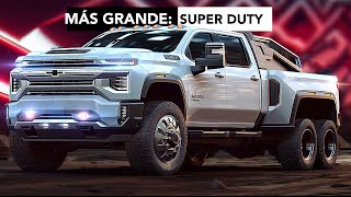 TOP 10 Camionetas mas grande que la SILVERADO [upl. by Nordin]