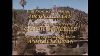 Falcon Crest Season 1 Closing Credits 198182 [upl. by Brawner264]