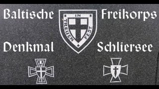 Baltikum Freikorps Denkmal Free corps Memorial [upl. by Kcirneh]