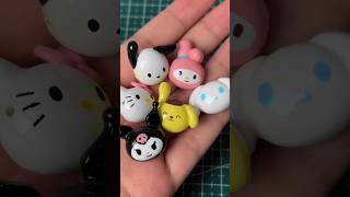 Sanrio Clay Bracelet Diy sanrio claycraft kuromi cindyasmr cinnamoroll mymelody [upl. by Server270]