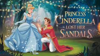 Cinderella Story in English  Princess Cinderella Lost Her Sandals  Fairy Tale  Bedtime Story Kids [upl. by Irihs]