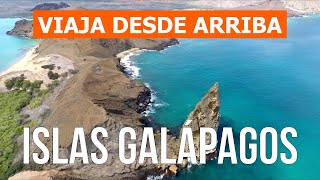 Islas Galápagos desde el cielo  Video de imágenes aéreas 4k drone  Islas Galápagos desde arriba [upl. by Niple]