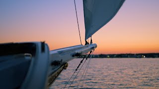 Sunset Sailing Expedition  A Morning in Maine Sailing Co [upl. by Audwin]