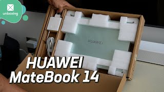 HUAWEI MateBook 14  Unboxing en español [upl. by Ydaf603]