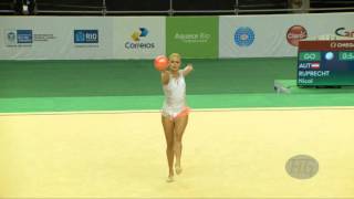 RUPRECHT Nicol AUT  2016 Olympic Test Event Rio BRA BA Qualifications [upl. by Llorrac]