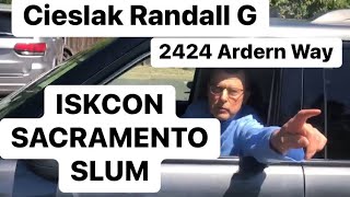 Cieslak Randall G  Udayananda Das  ISKCON SACRAMENTO  SLUM [upl. by Lattonia]