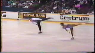 Isabelle Brasseur and Lloyd Eisler  Skate Canada 1990 SP [upl. by Gninnahc]