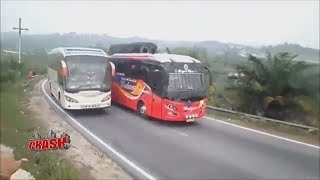 World Most Dangerous Bus Drivers Caught On Camera [upl. by Yssirk]