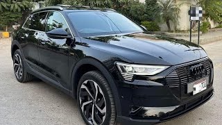 AUDI ETRON 50 QUATTRO PEARL BLACK 2022 MODEL [upl. by Afnin358]