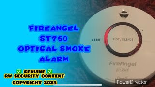 FireAngel ST750 Optical Smoke Alarm [upl. by Mairb]