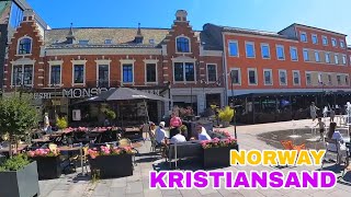 Kristiansand Norway  Virtual Walk 2023 [upl. by Olra]