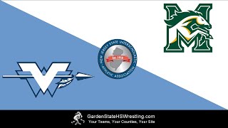 Montville vs Wayne Valley Varsity Boys Wrestling NJSIAA North 1 Group 3 Sectional Final [upl. by Irtimid567]