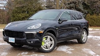 2015 Porsche Cayenne S E Hybrid Review [upl. by Eldoree924]