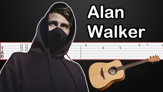 Ignite  K391 amp Alan Walker Guitar Tutorial Guitar Tabs Guitar Lesson [upl. by Hadeehuat]