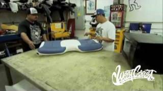 Removing Upholstery Wrinkles with Ish  West Coast Customs [upl. by Korwun]