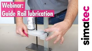 Guide rail lubrication webinar [upl. by Lib]