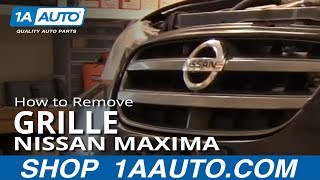 How to Replace Grille 0203 Nissan Maxima [upl. by Og]