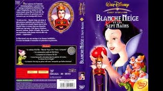 Debut de Walt Disneys Blanche Neige et les Sept Nains film 1937DVD FR [upl. by Inalej690]